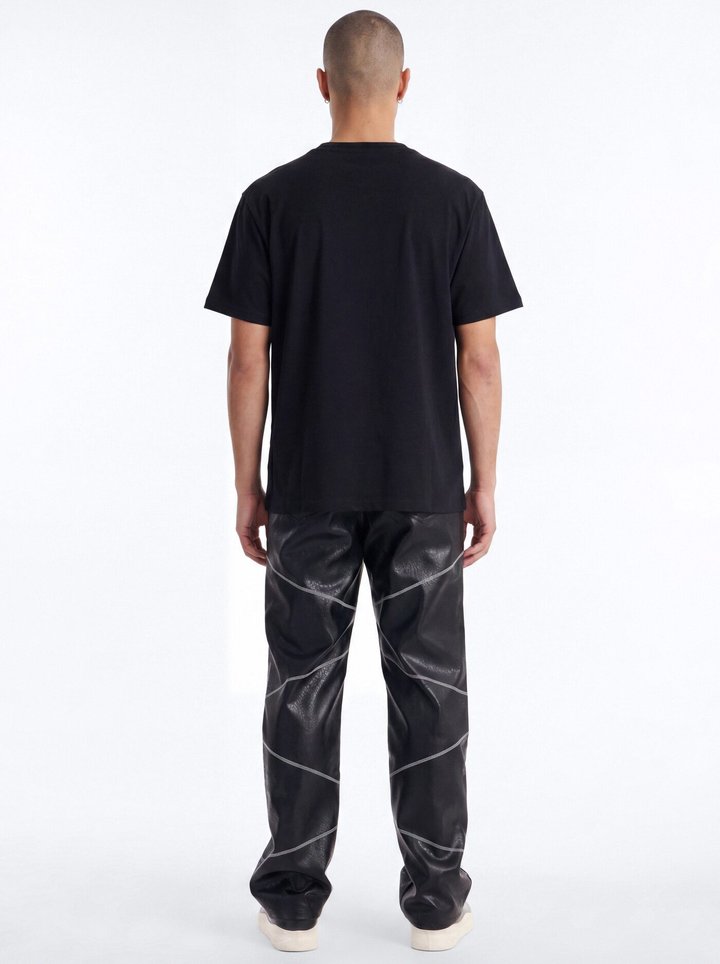 Kingdom Of Heaven Oversized Short Sleeve Tee - Black