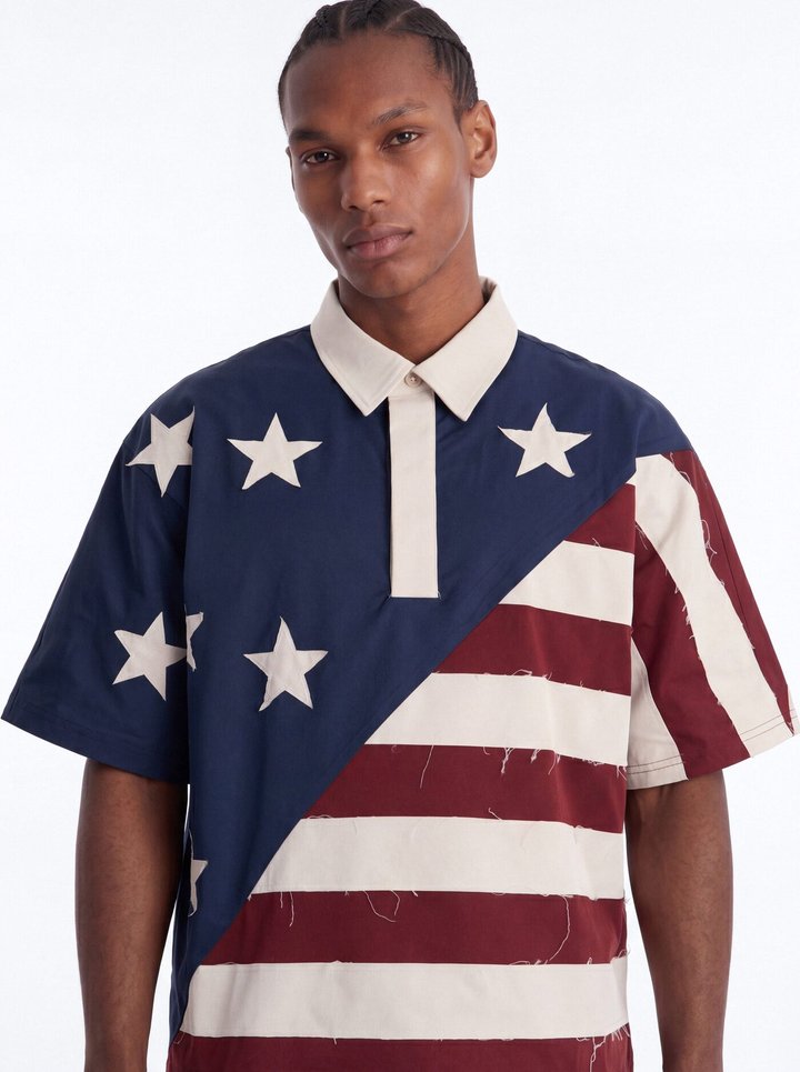 You Look Like The 4th Of July Oversized Shirt - MultiColor
