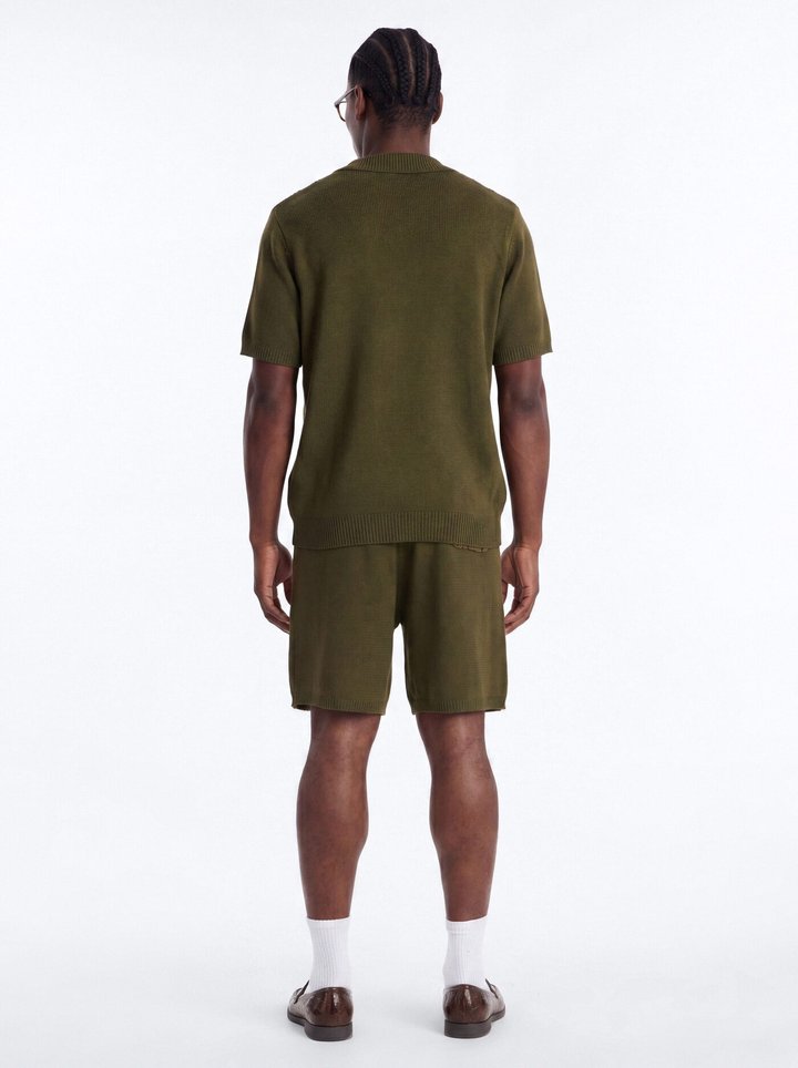 Herbarium Garden Polo - Khaki/combo