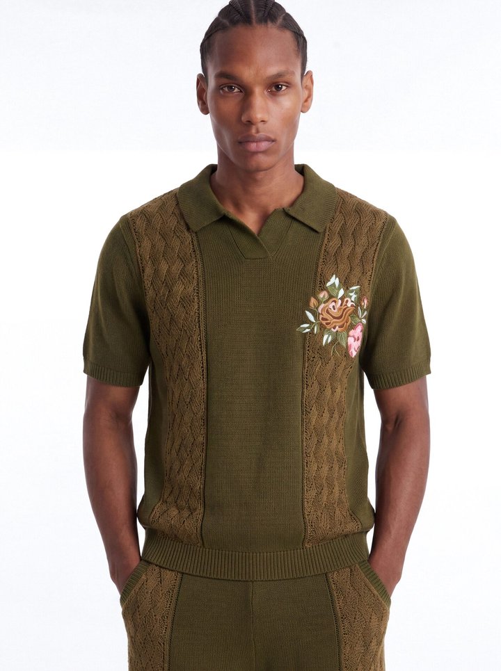 Relaxed Herbarium Garden Short - Khaki/combo