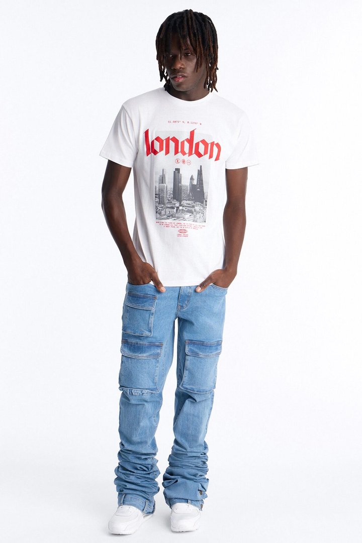 London Short Sleeve Tee - White