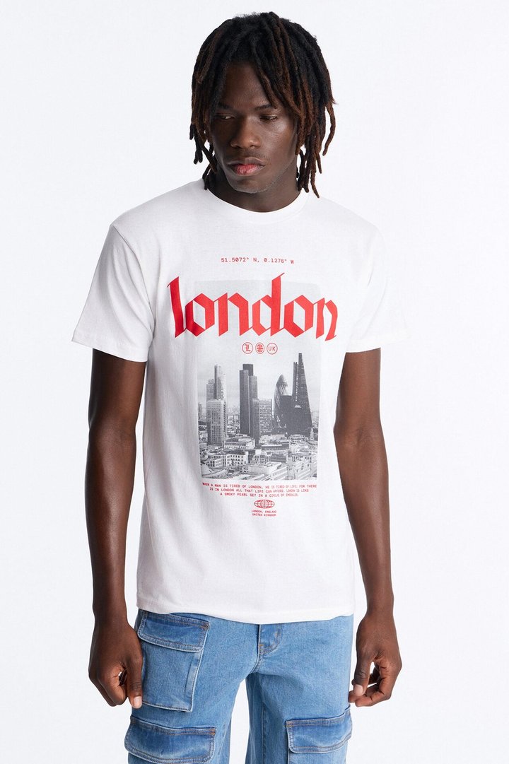 London Short Sleeve Tee - White