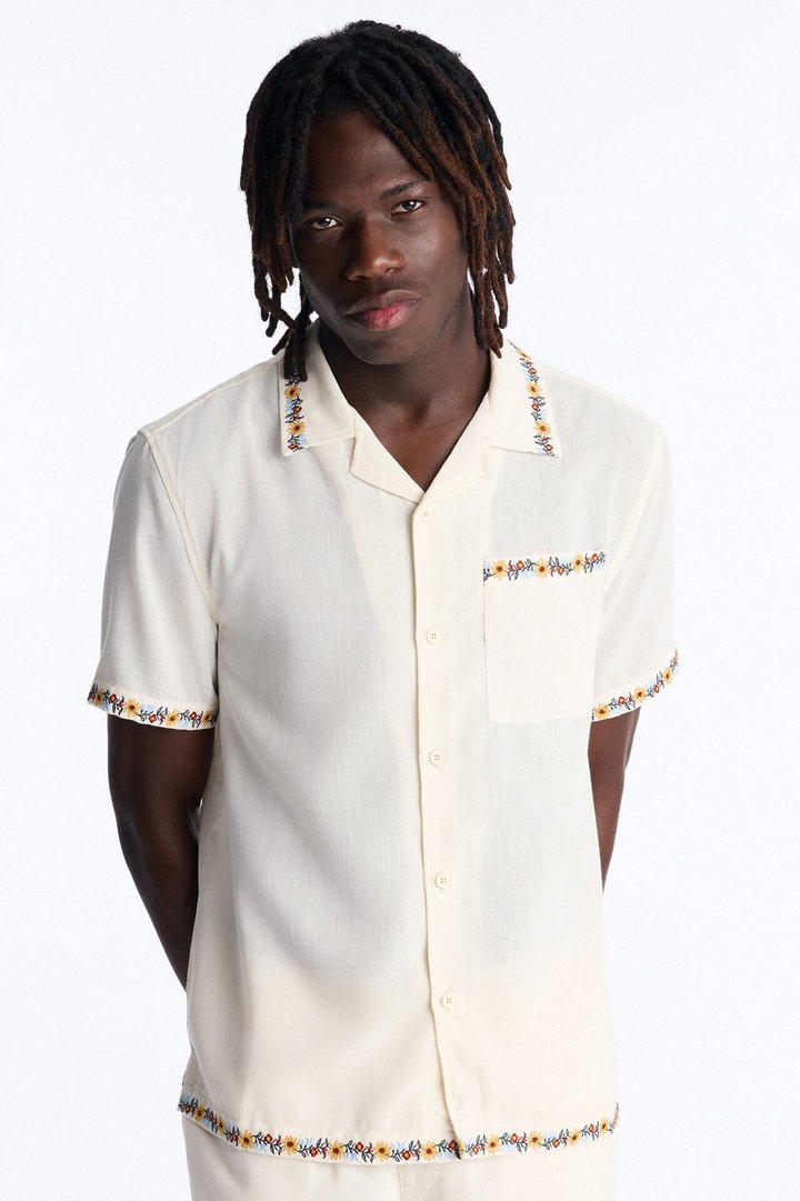 A Life In Balance Button Up Shirt - White