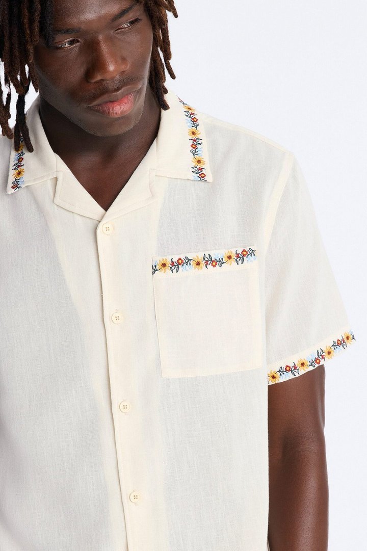 A Life In Balance Button Up Shirt - White