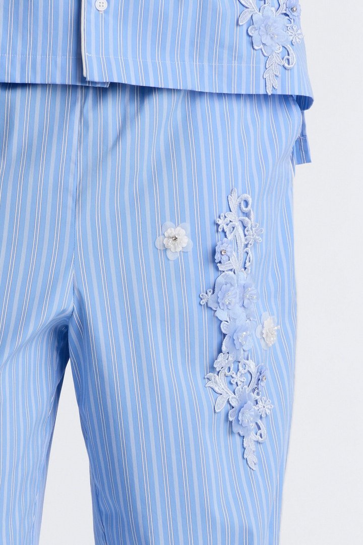 Baggy Field Notes Pant - Blue/combo