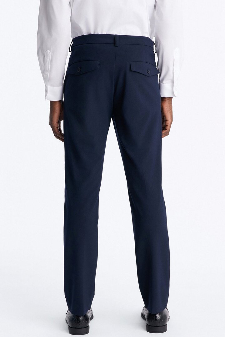 Windsor Luxe Slim Trouser - Navy