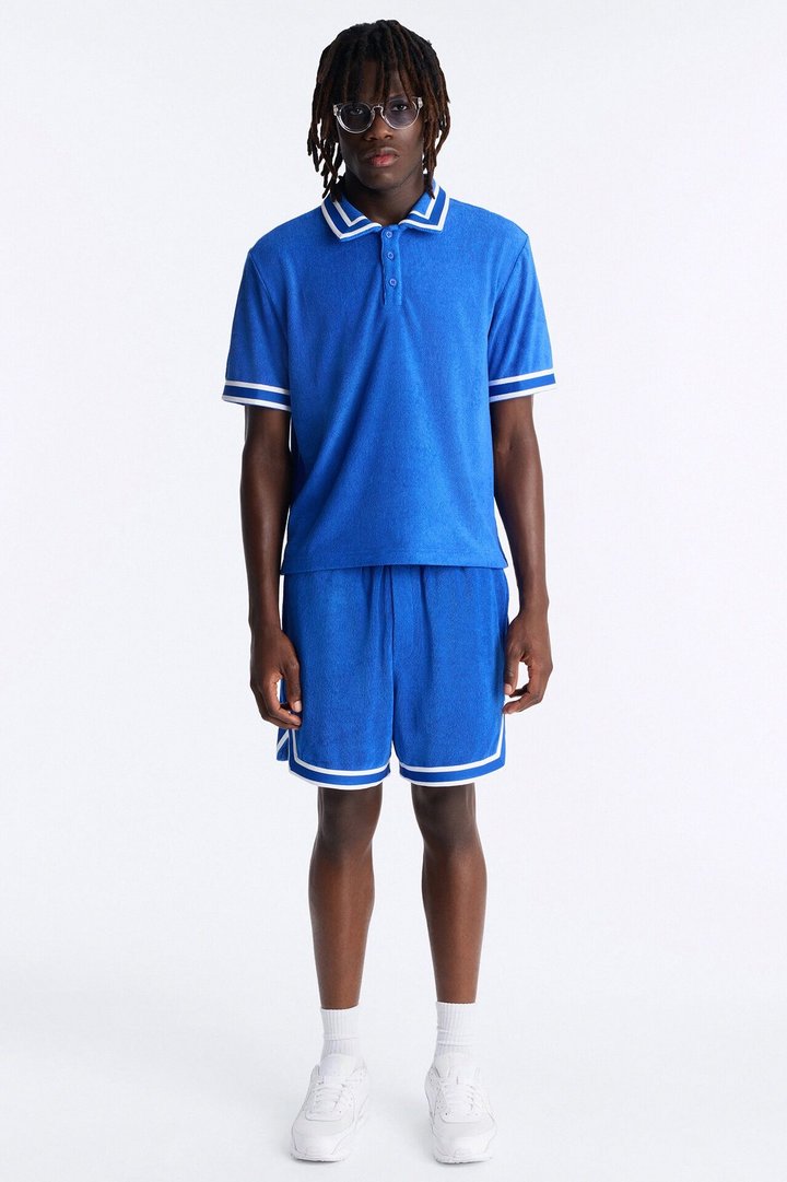 Classic Terry Cloth Short - Blue