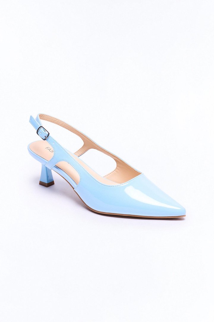 Alena Slingback Pumps - Light Blue