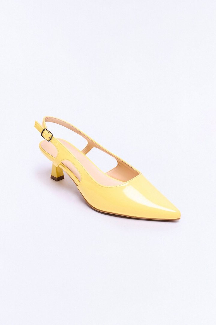 Alena Slingback Pumps - Yellow