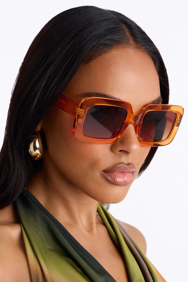 Make It Right Babe Sunglasses - Orange