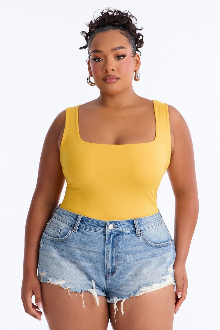 Thalia Tank Top - Orange