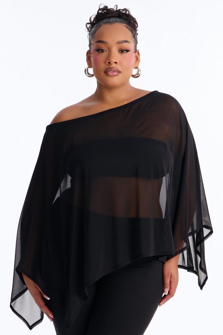 Eva Off Shoulder 3 Piece Capri Set - Black