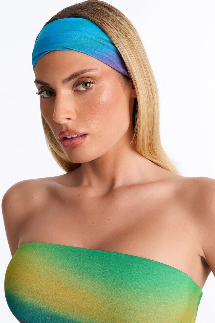 Freya Ombre Midi Dress - MultiColor