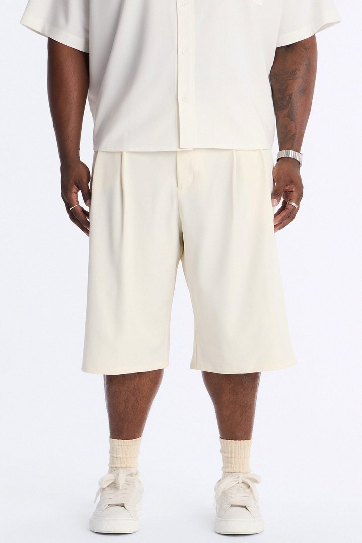 Vanderbilt Gurkha Baggy Trouser Short - Cream