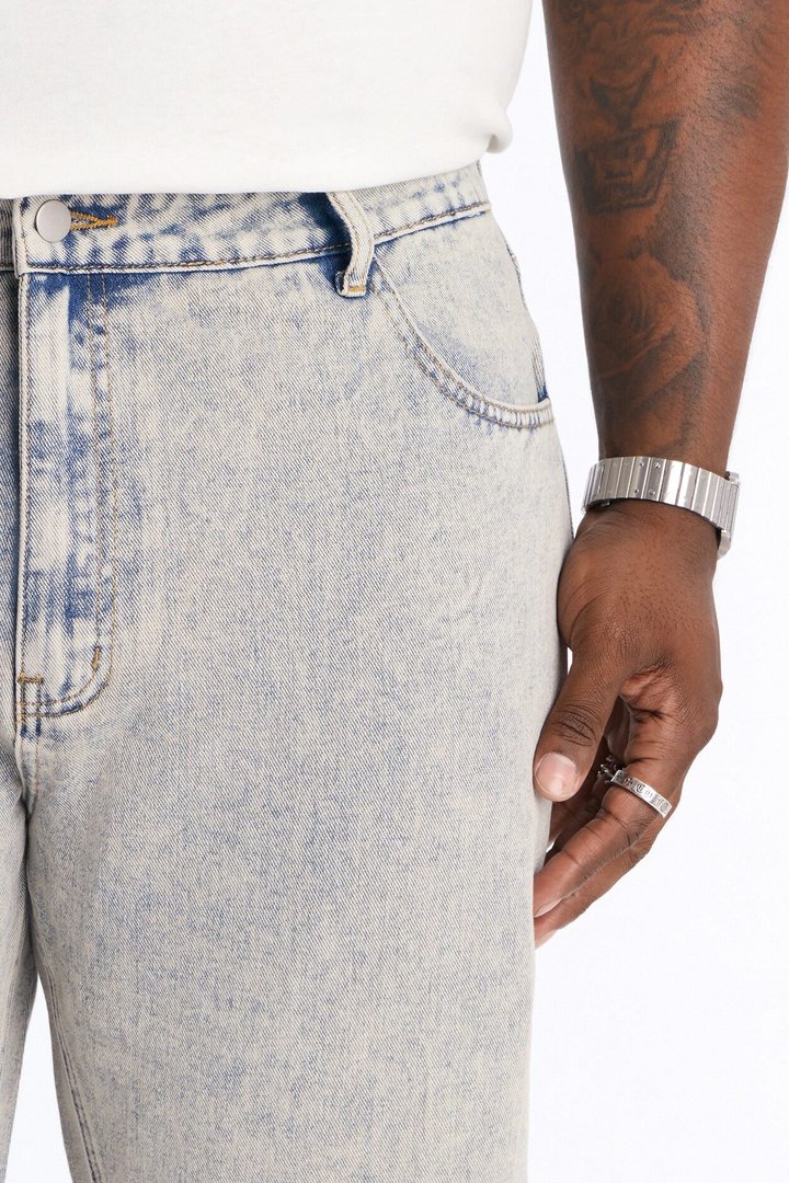 Vintage Stacked Skinny Flare Jean - VintageBlueWash
