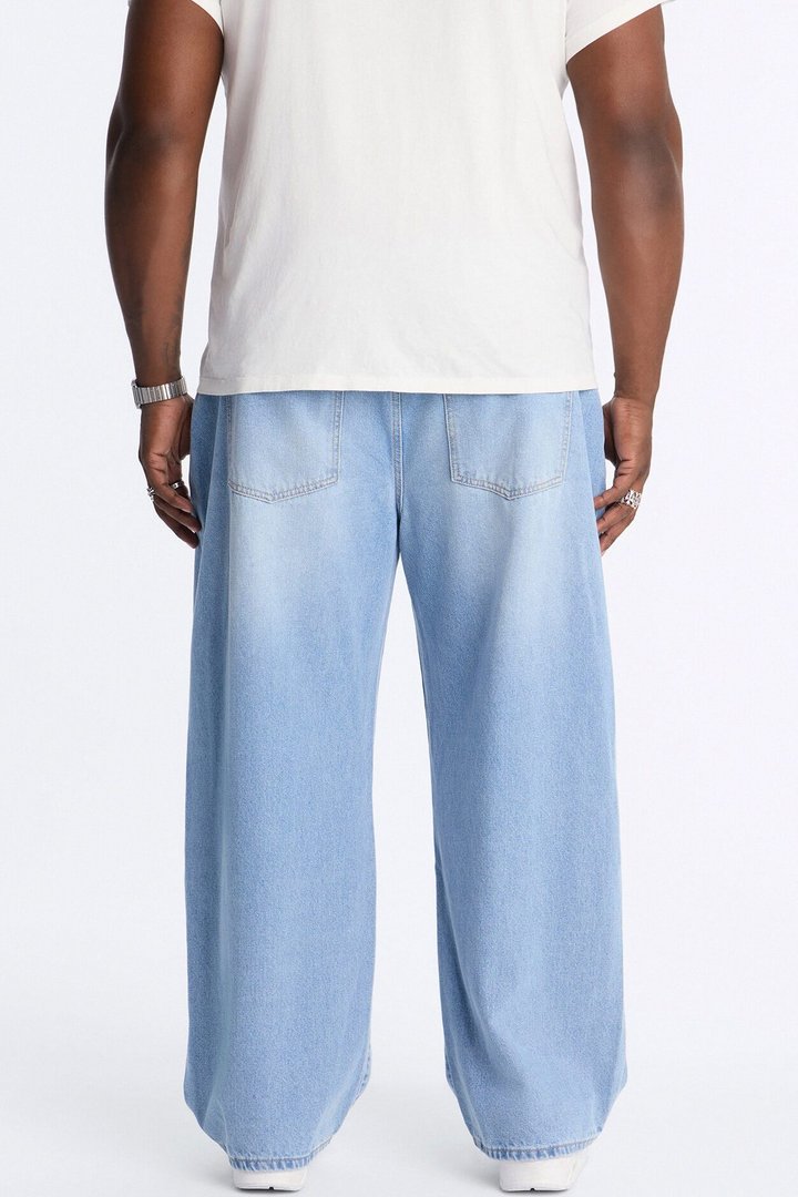 The Weekend Baggy Jeans - Light Blue Wash