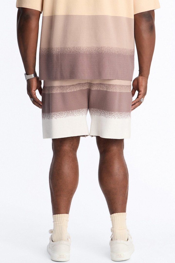 Mojave Dusk Relaxed Short - Brown/combo