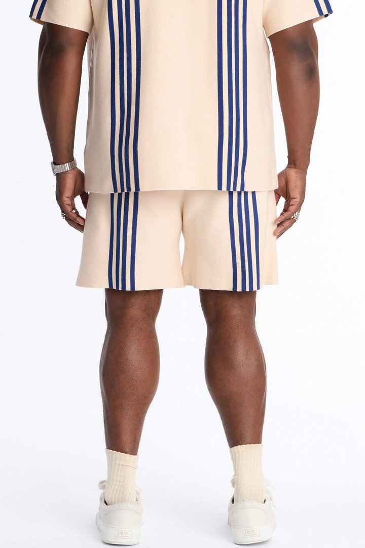 Sunday Jazz Relaxed Short - Cream/combo