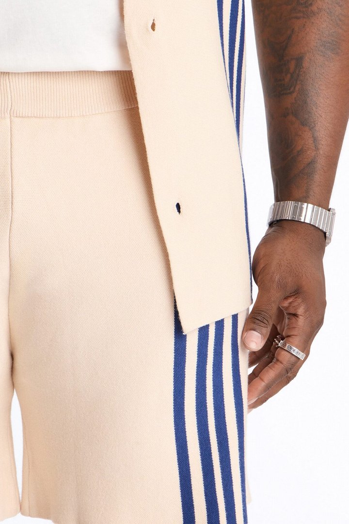 Sunday Jazz Relaxed Short - Cream/combo