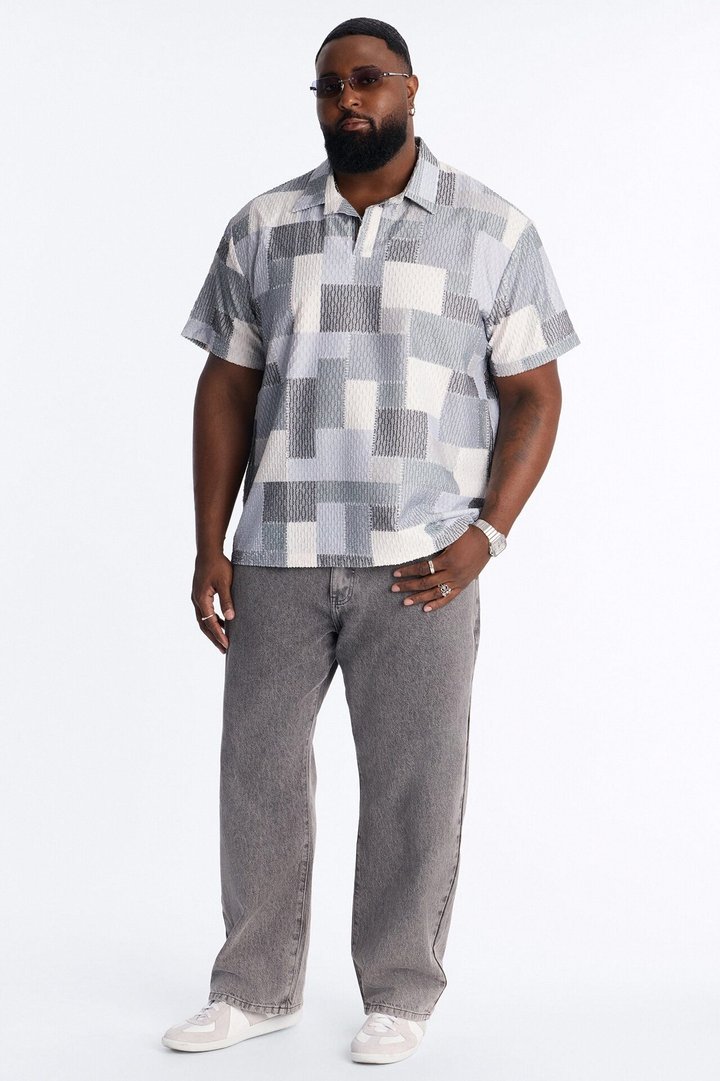 The Staple Baggy Jean - GreyMineralWash