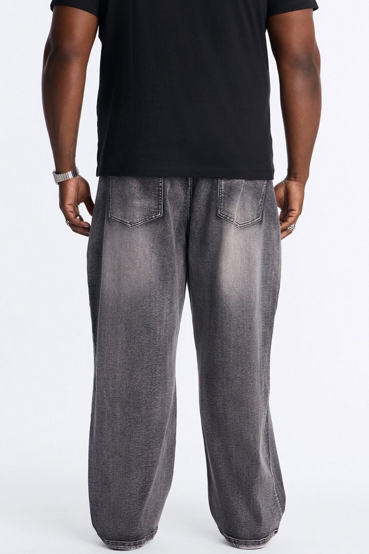 Brooklyn Baggy Jean - Black Wash