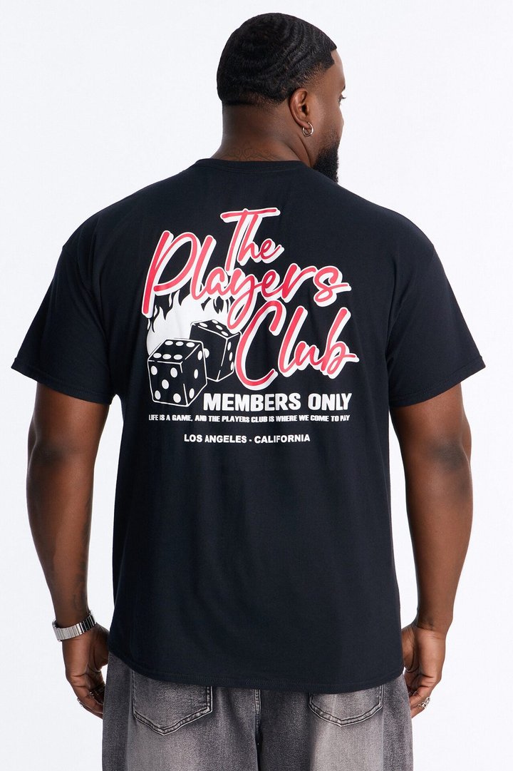 Life Is A Game Short Sleeve Tee - Black