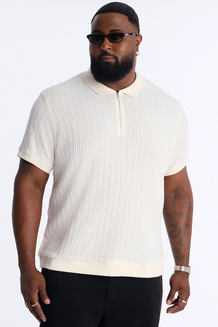 Caddie Short Sleeve Polo - White