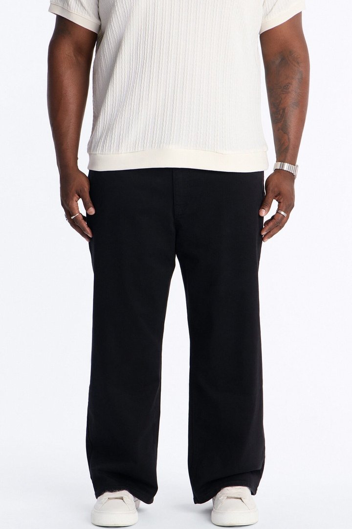 Mac Chino Baggy 5 Pocket Pant - Black