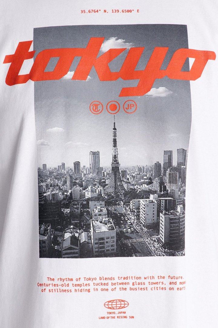 Tokyo Tower Short Sleeve Tee - White