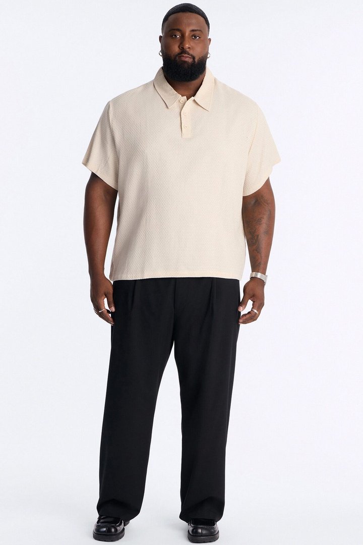 Sandbar Square Polo - Cream
