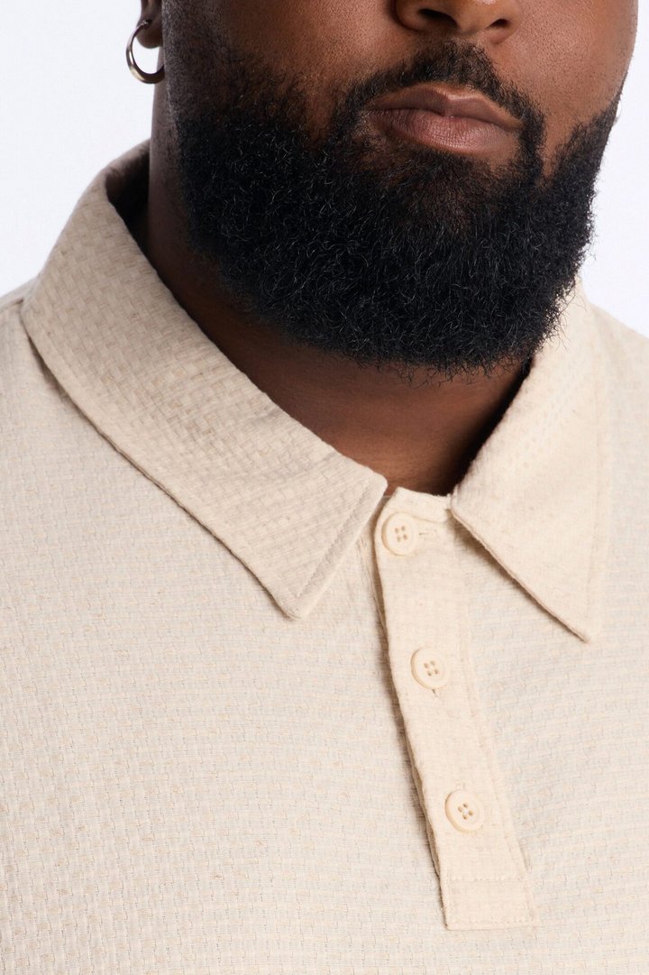 Sandbar Square Polo - Cream