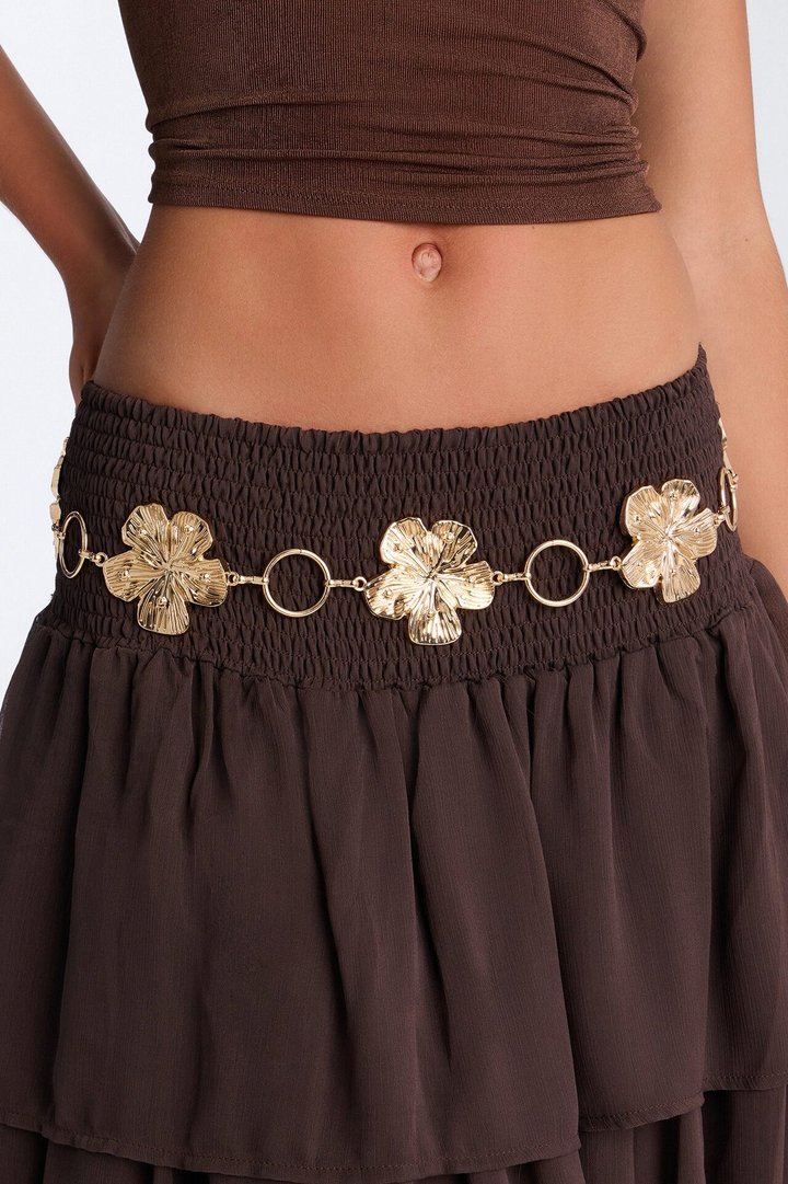 Fields Of Gold Chain Belt - Gold