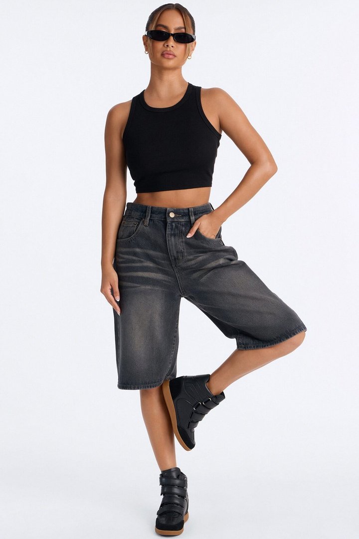 Tari Wedge Sneakers - Black