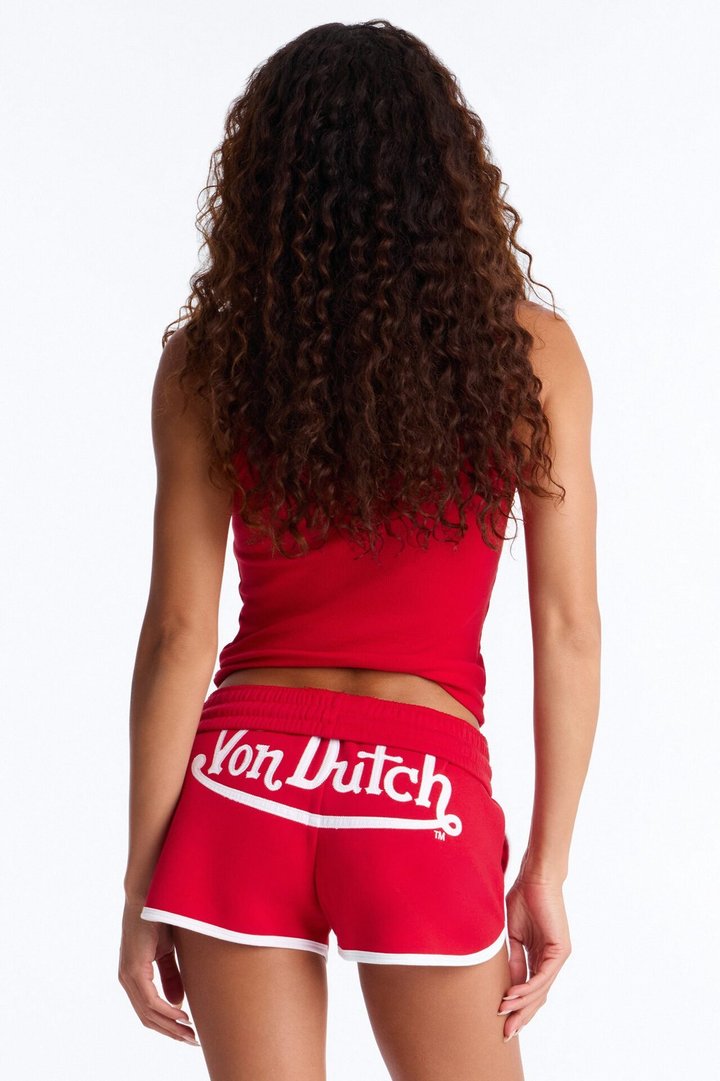 Von Dutch Americana Logo Tank - Red
