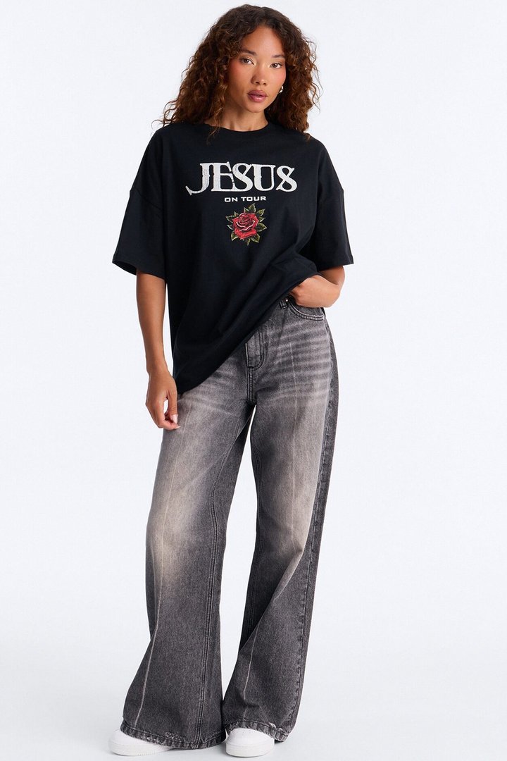 Jesus Worldwide Tour T-Shirt - Black