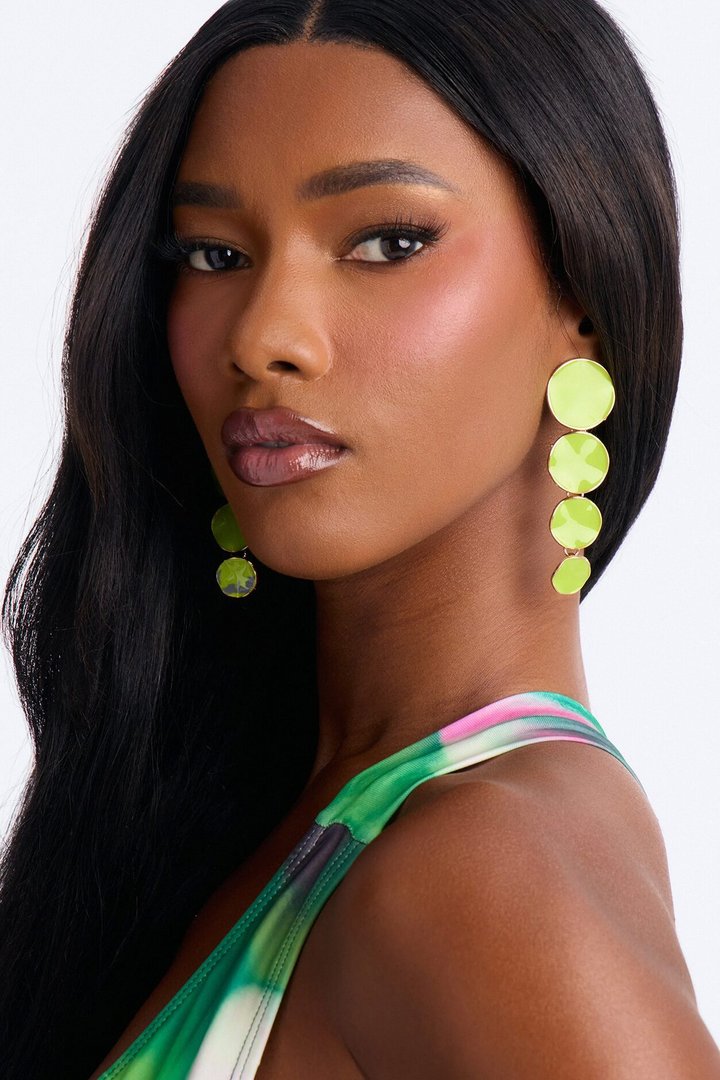 Most Elegant Earrings - Chartreuse