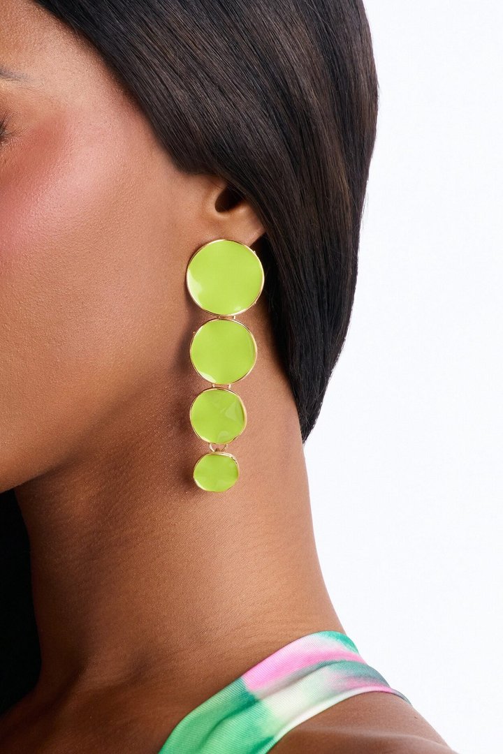 Most Elegant Earrings - Chartreuse