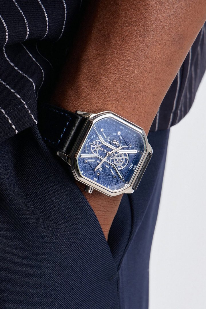 Azure Precision Watch - Blue/Silver