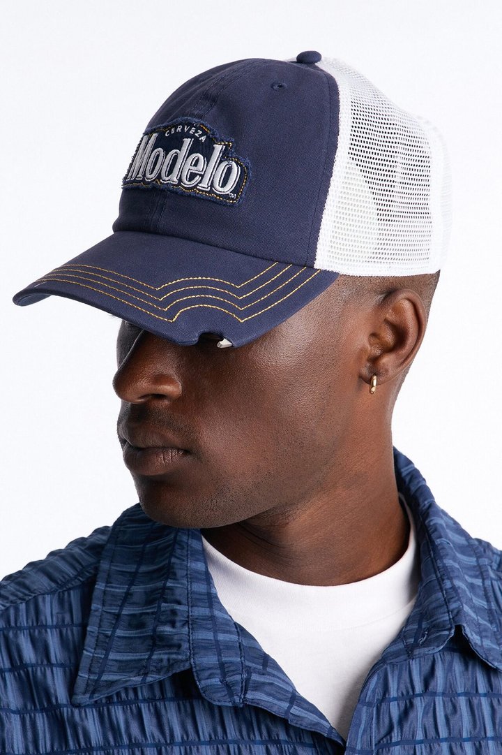 Modelo Denim Trucker Hat - Denim