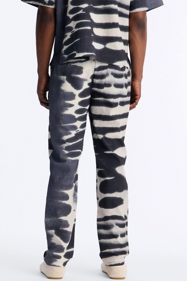 Lunar Forge Textured Straight Leg Pant - Grey/combo