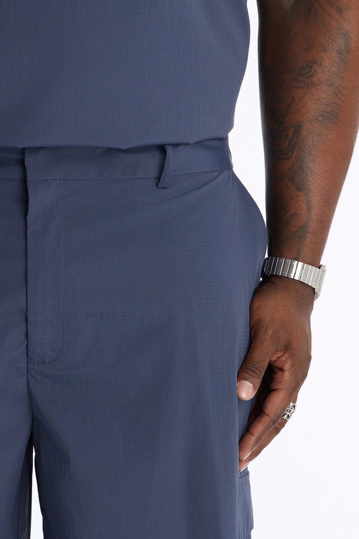 Gable Pocket Baggy Short - Navy