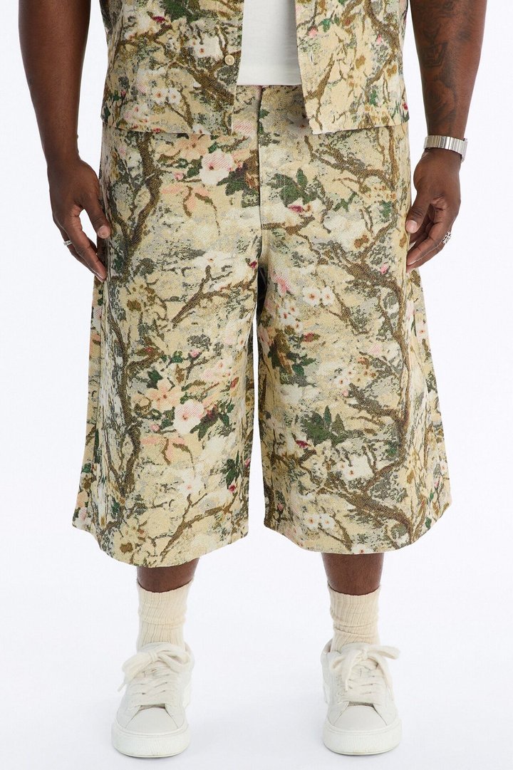 Super Baggy Tapestry Short - Multi Color