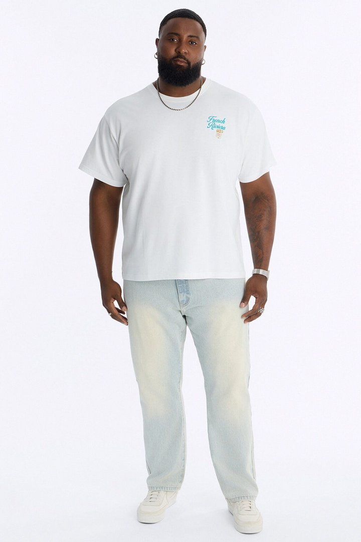 The Staple Straight Jean - Light Wash