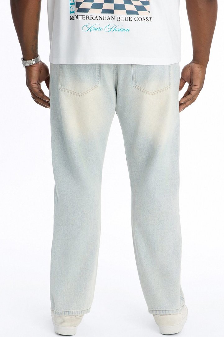 The Staple Straight Jean - Light Wash