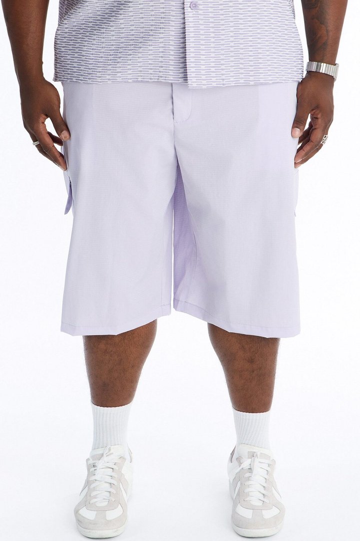 Gable Pocket Baggy Short - Purple