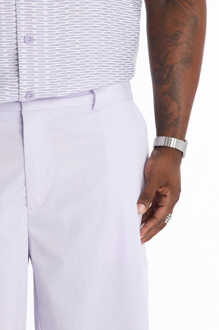 Gable Pocket Baggy Short - Purple