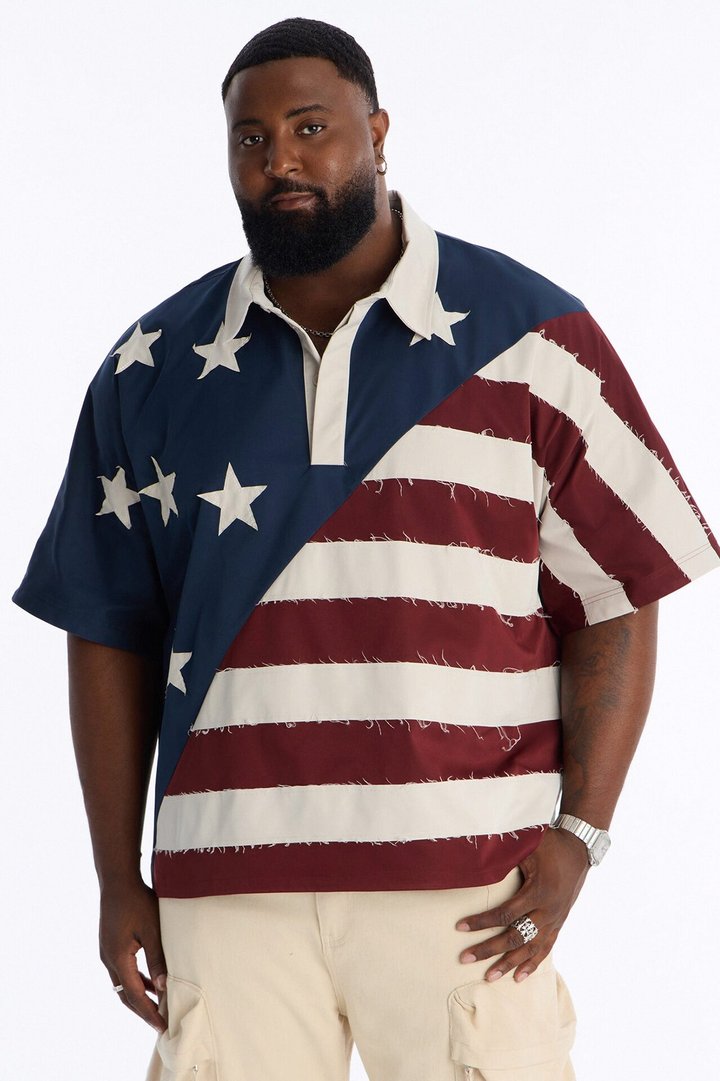 You Look Like The 4th Of July Oversized Shirt - MultiColor