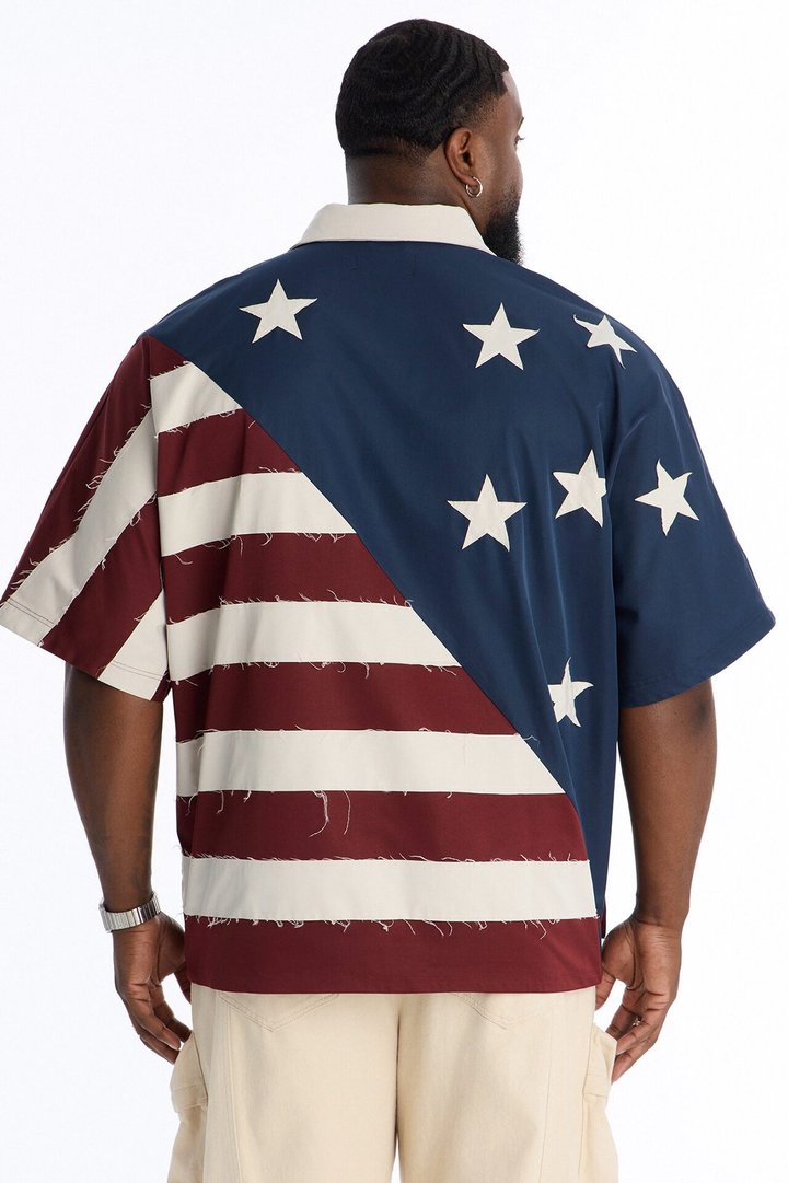You Look Like The 4th Of July Oversized Shirt - MultiColor