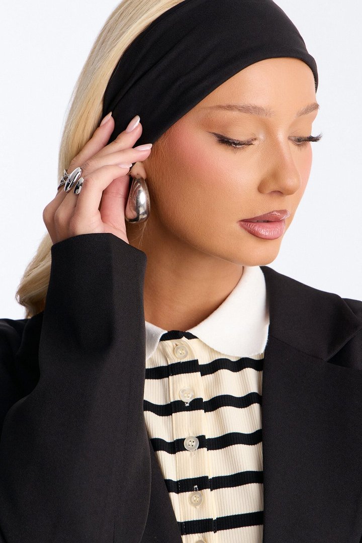Wild Diva 2 Piece Headband - Brown/combo