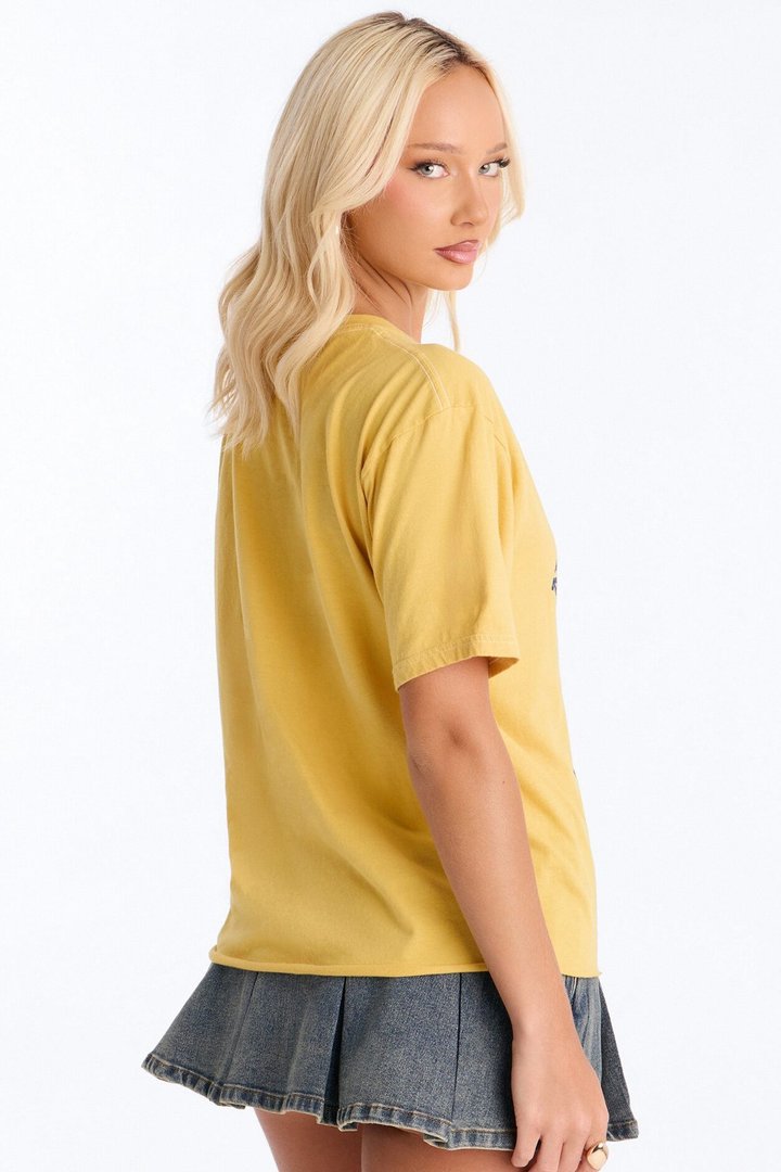 Eagles 1996 Vintage Gym Tee - Mustard